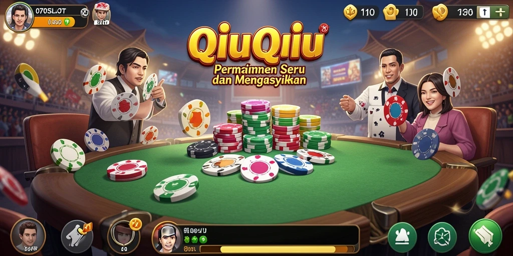 Gameplay QiuQiu yang menegangkan di 070SLOT.