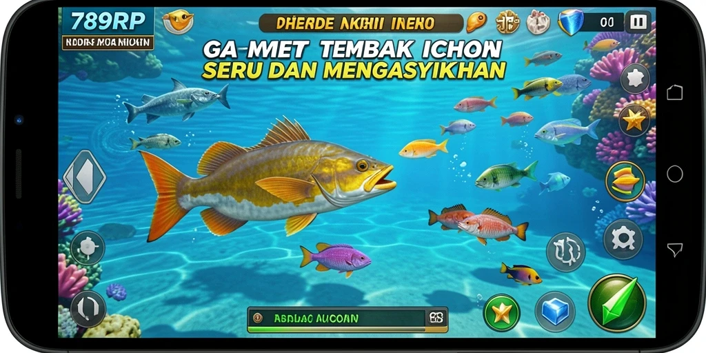 Gameplay mendebarkan dari game Tembak Ikan 789RP yang penuh aksi.