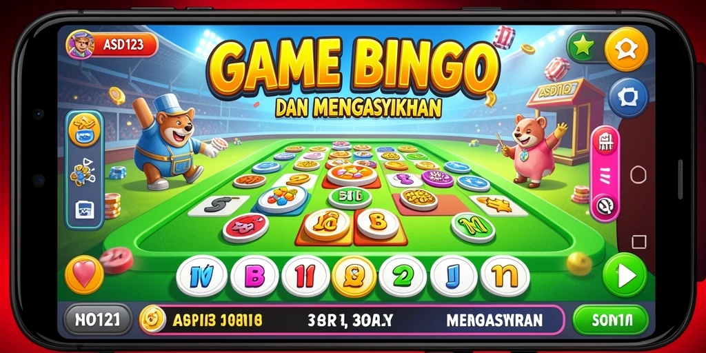 Screenshot gameplay ASD123 menampilkan aksi seru permainan Bingo.