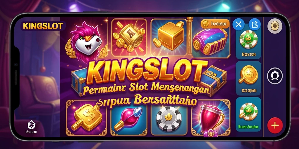 Tampilan gameplay KINGSLOT yang menarik dan seru.