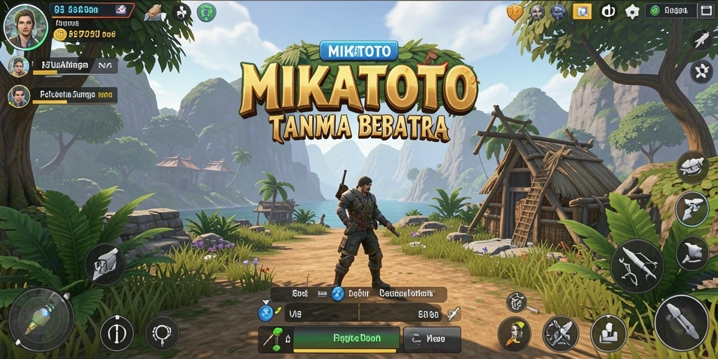 Screenshot menampilkan aksi petualangan mendebarkan dalam MIKATOTO.