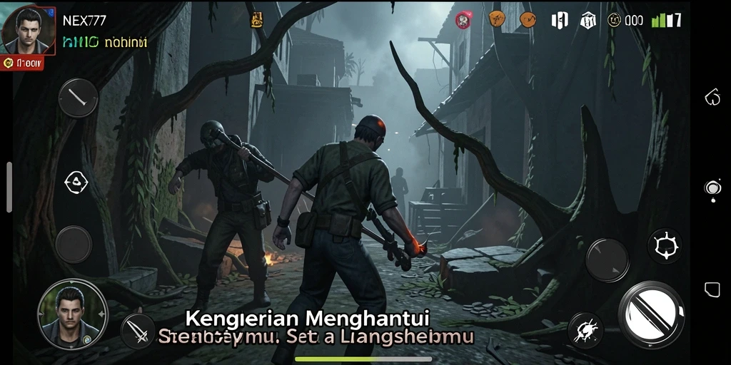 Gameplay Horror yang mencekam dan penuh ketegangan di NEX777.