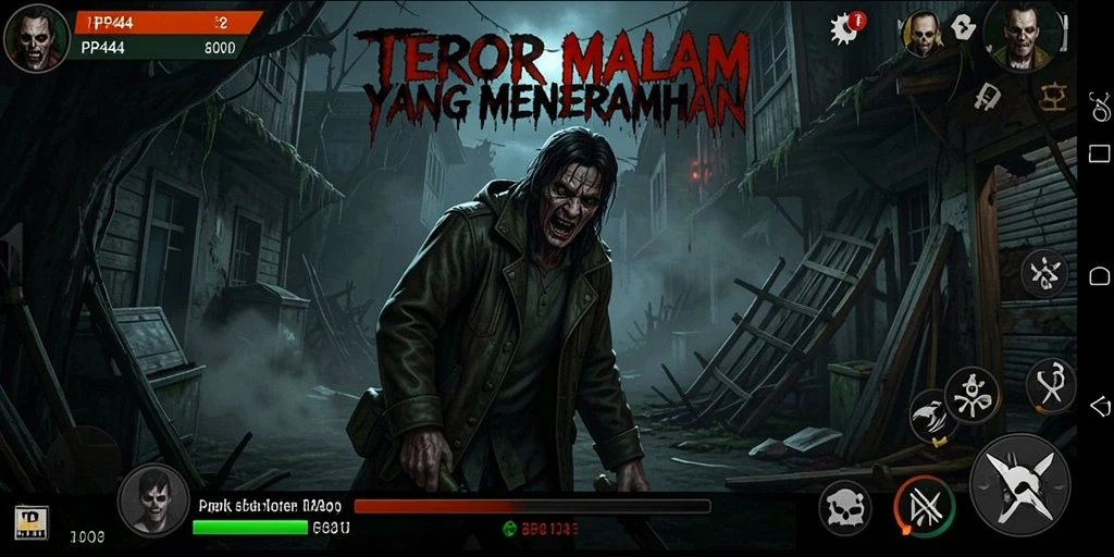Tampilan gameplay <strong>PP444</strong> yang menyeramkan dan penuh ketegangan.