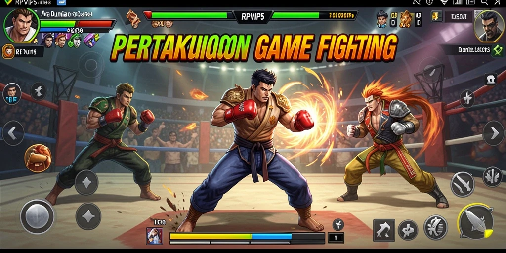 Tampilan gameplay RPVIP5 yang penuh aksi dan strategi.